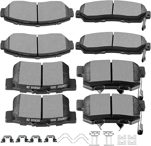 Miniatura 348 de SCITOO D1629 Ceramic Brake Pads Sets Front Fit For Dodge For Durango,For Jeep Grand Cherokee,For Mercedes-Benz