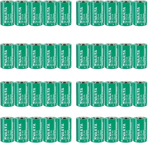 (40-Pack) for VARTA CR12AA 3V 950mAh Lithium Battery CR12AA Series Battery Cylindrical Battery disponible en Yaxa Peru