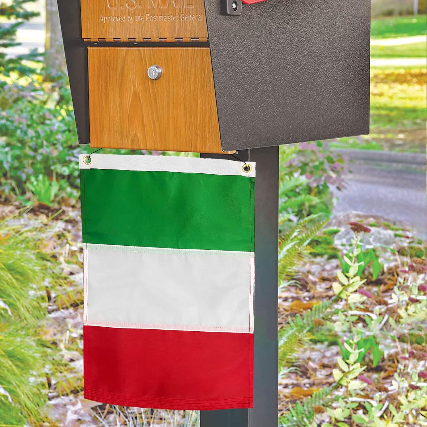 FRF FLAG Italian Flags 12x18 Inch, Sewn Stripes Small Italy Flag for Boat Outdoor Heavy Duty, for ATV, UTV, and Golf Cart, with 2 Brass Grommets - Image 6