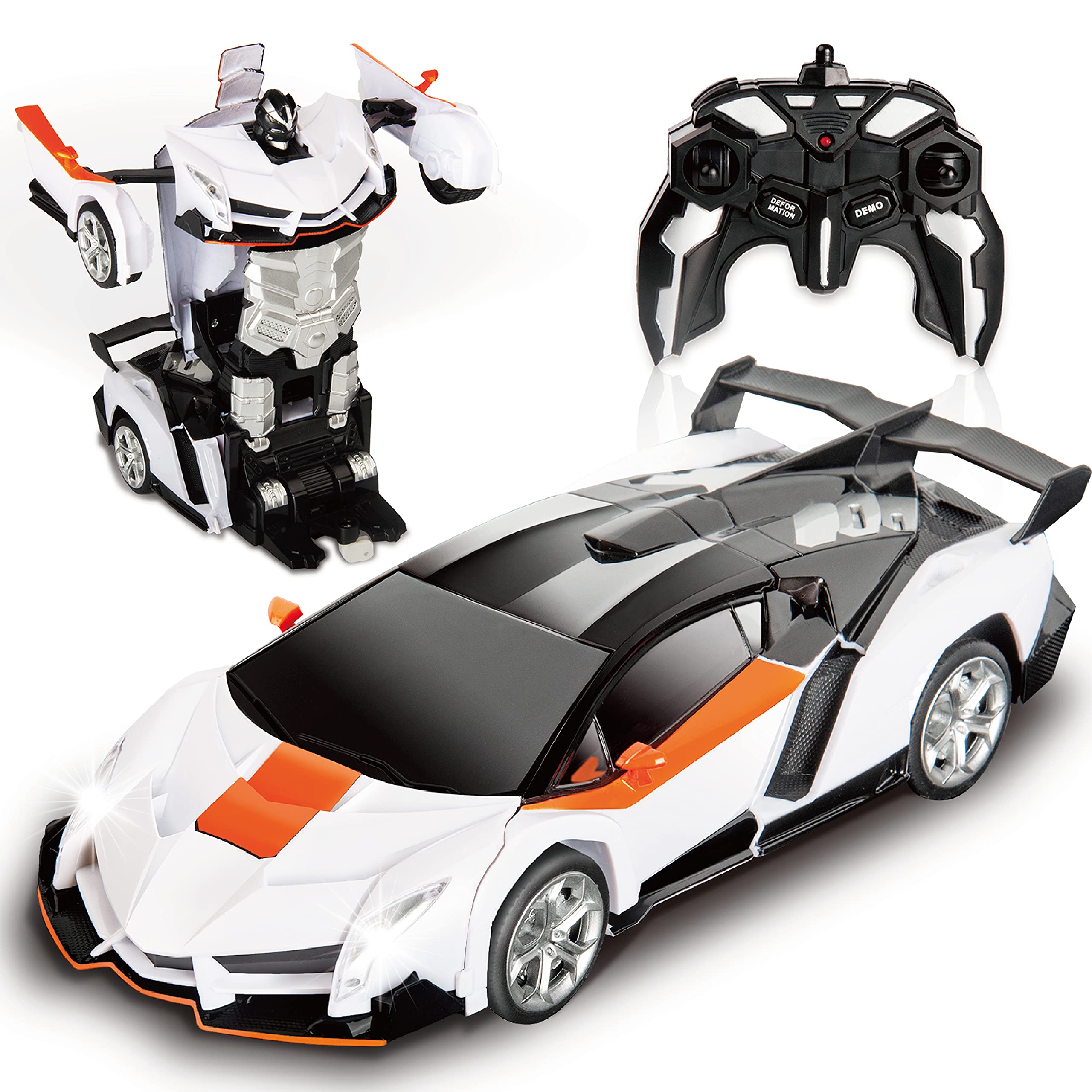 Buy YIRUIKEJI Remote Control Car,Transform Robot RC Cars for Kids,2
