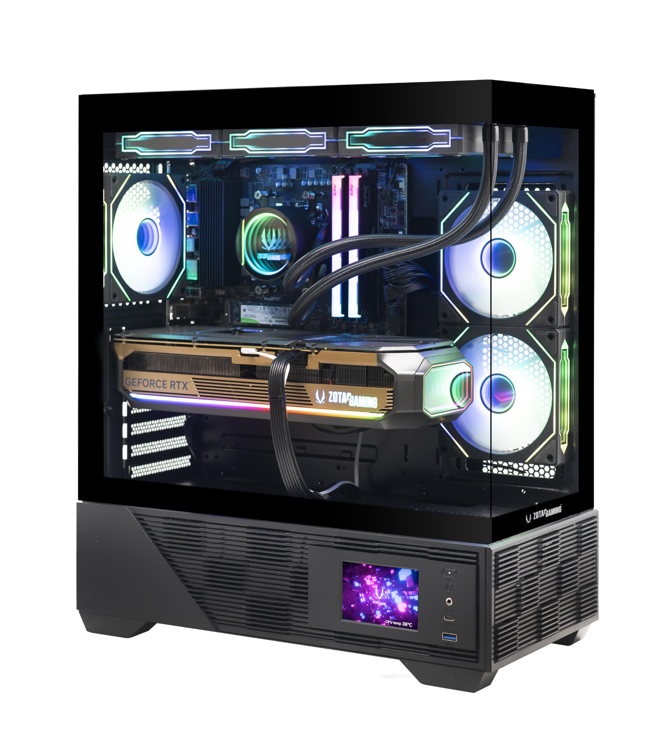 Photo 1 of **Missing CPU and NVME** ZOTAC MEK Gaming PC Desktop
