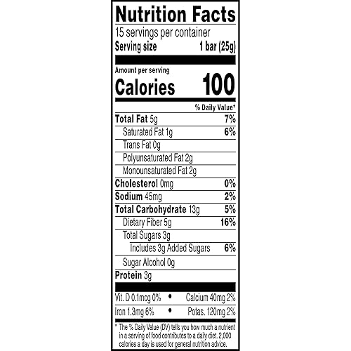 Miniatura 6 de Health Warrior - Barras de proteína, barras de chía, paquete de variedad tropical, sin gluten, veganas, barras de 25 g, 15 unidades