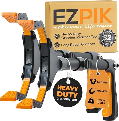 Miniatura 16 de EZPIK Pro Herramienta de Agarre de 34" para Personas Mayores - Agarradores para Ancianos Herramienta de Alcance de Servicio Pesado Recogedor