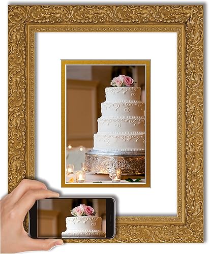 Vista 32 de ArtDirect Marco de madera negro moderno enmarcado personalizado de 12 x 14 pulgadas con tu foto o arte. Sube cualquier imagen y la imprimiremos