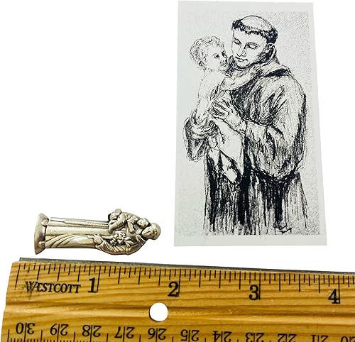 Miniatura 2 de Westman Works San Antonio Patrón de las Causas Perdidas Desesperadas Kit de Oración con Estatua de Santo de Bolsillo y Tarjeta Santa