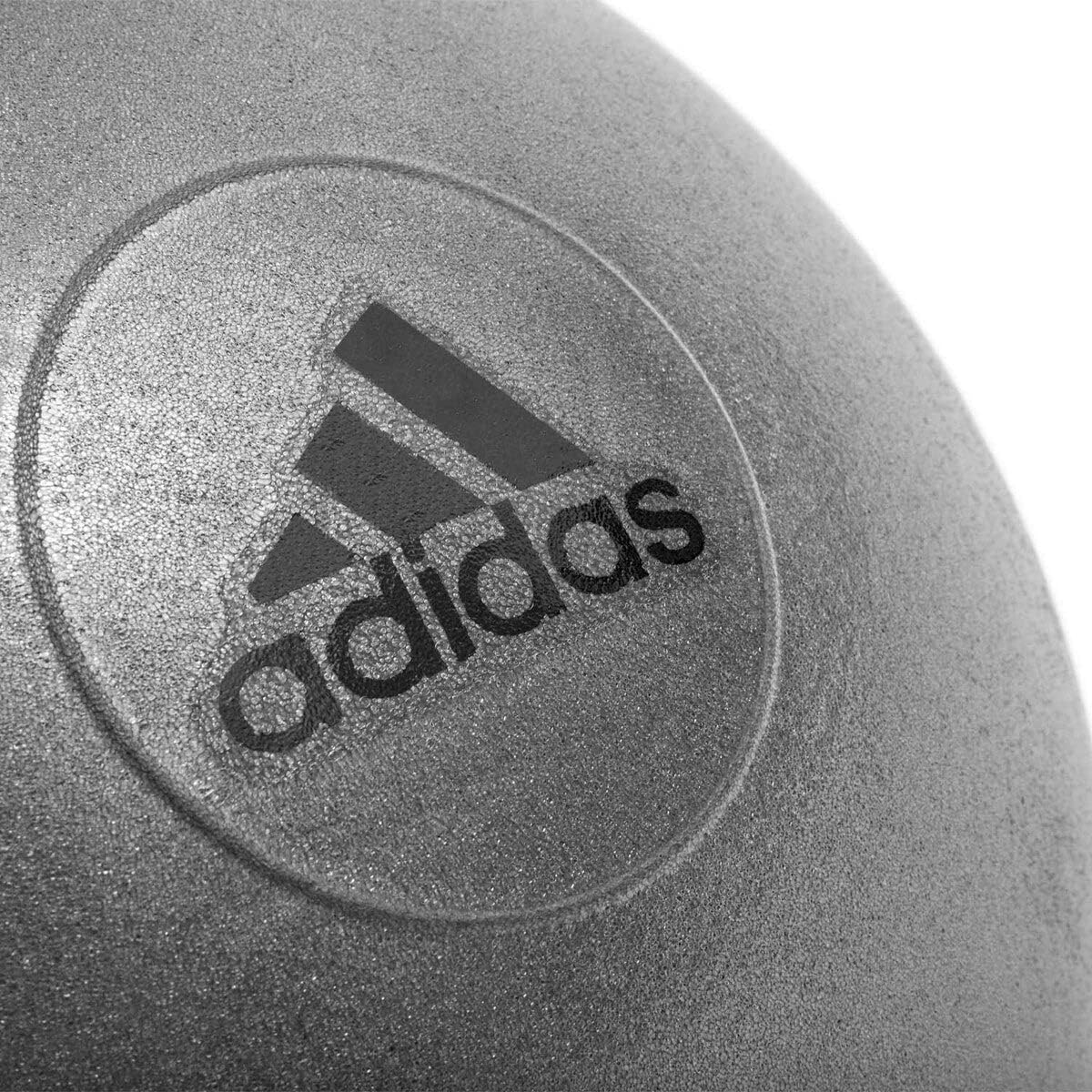 adidas Gymball - Exercise Ball with Dual Textured Non-Slip Surface for Maximum Grip - for Core Workout, Improving Stability, and Posture at Home or The Gym - Hand Pump Included