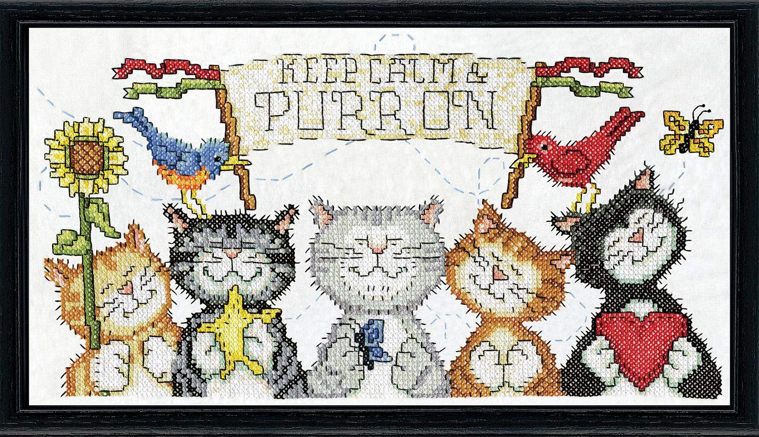 Janlynn Design Works Crafts Stamped Cross Stitch Kit, Various