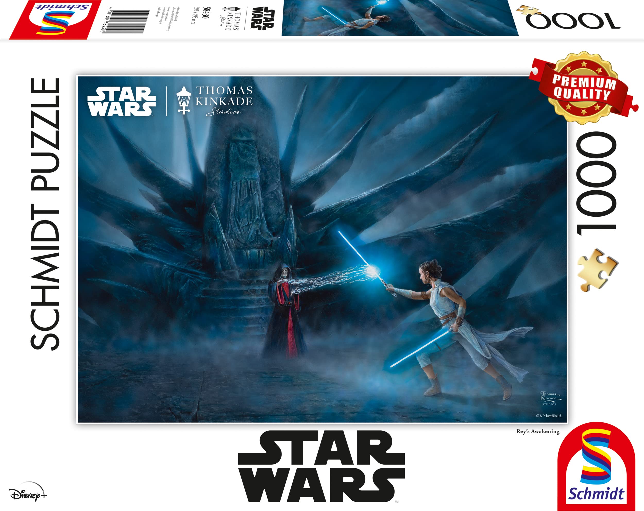 Amazon.com: Schmidt Spiele 58430 Jigsaw Puzzle 1000 Pieces Star