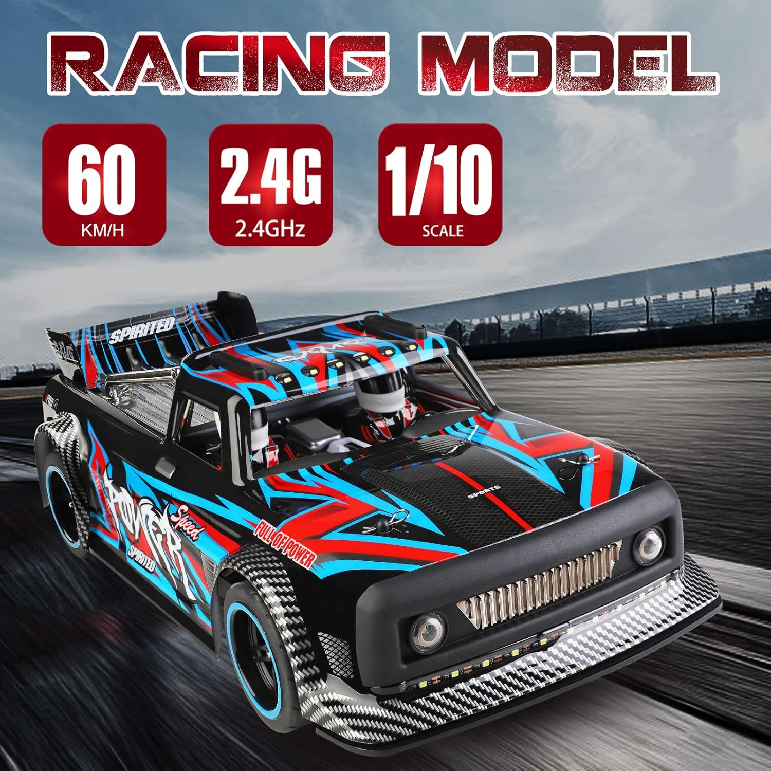 Buy GoolRC WLtoys 104072 RC Car, 110 Scale Brushless Remote Control