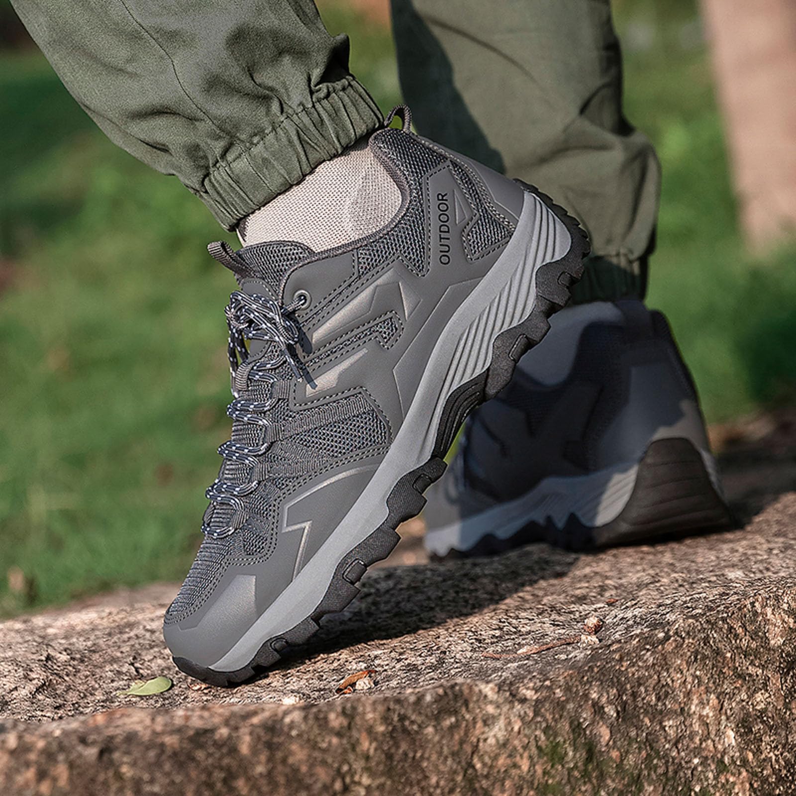 Zapato genérico para hombre, producto de calzado deportivo masculino innovador, estilo de pareja, tendencia transpirable y suela gruesa para actividades al aire libre Confort