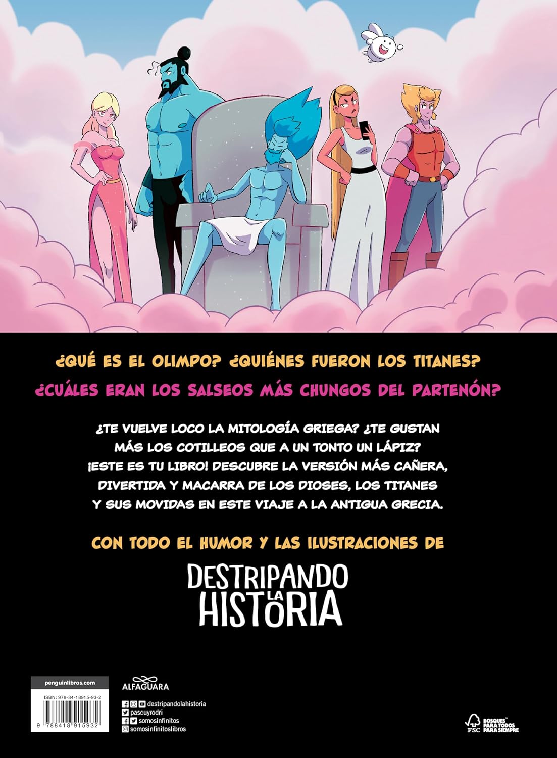 Destripando la historia - Los Dioses del Olimpo      Hardcover – October 11, 2023