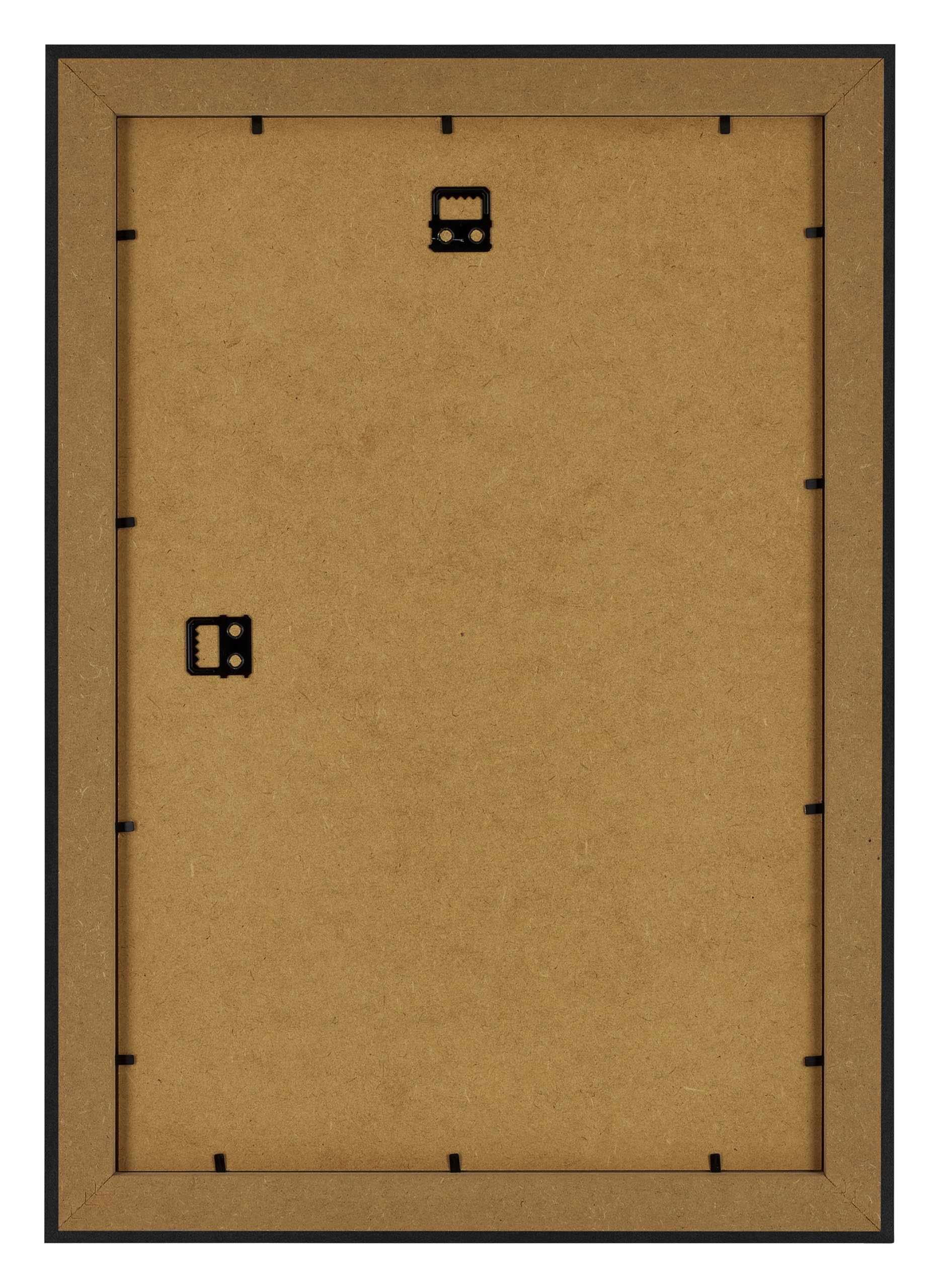 Cornice 61x91,5 cm - Nero Opaco - Cornice per foto in MDF con vetro plastico Antiriflesso - Cornice portafoto 61x91,5 cm - Colonia