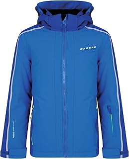 Dare2B Kids Beguile Waterproof Insulated Jacket - Oxfb/Laserbl, Size 7-8