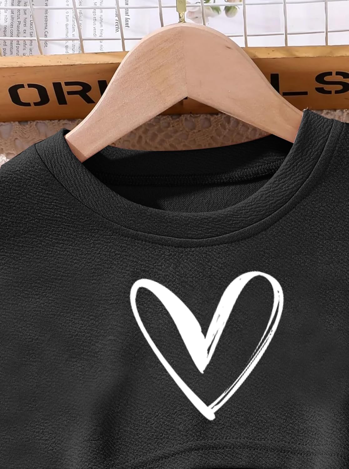 Hilinker Girls 3 Piece Summer Outfits Graphic Crop Tee and Cami Top with Shorts Set - Image 3