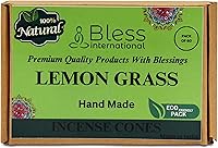 Vista 92 de Bless International Cedro 100% natural - Conos de incienso hechos a mano, sumergidos a mano, orgánicos, sin productos químicos para purificación