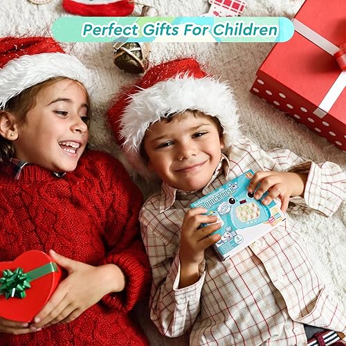 Miniatura 7 de QANIUOS Juego de empuje rápido, juego de luz para reventar, juguetes sensoriales de juego de empuje rápido, máquina de juego de rompecabezas de