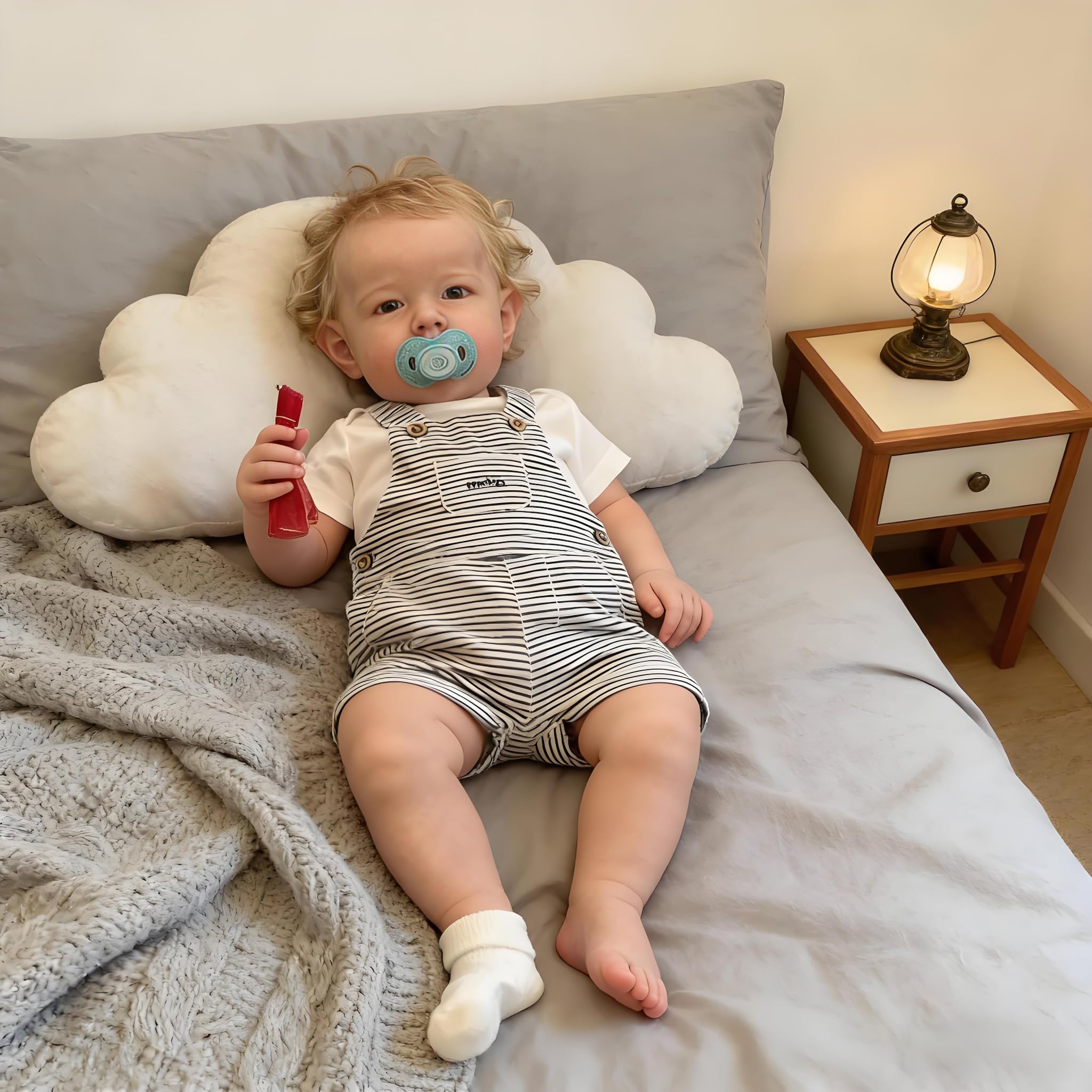 Reborn Baby Dolls silikonowe pełne ciało winyl 50 cm realistyczna lalka bobas blond chłopiec Liam realistyczne noworodki lalki prawdziwe życie Reborn lalki z akcesoriami do zabawek