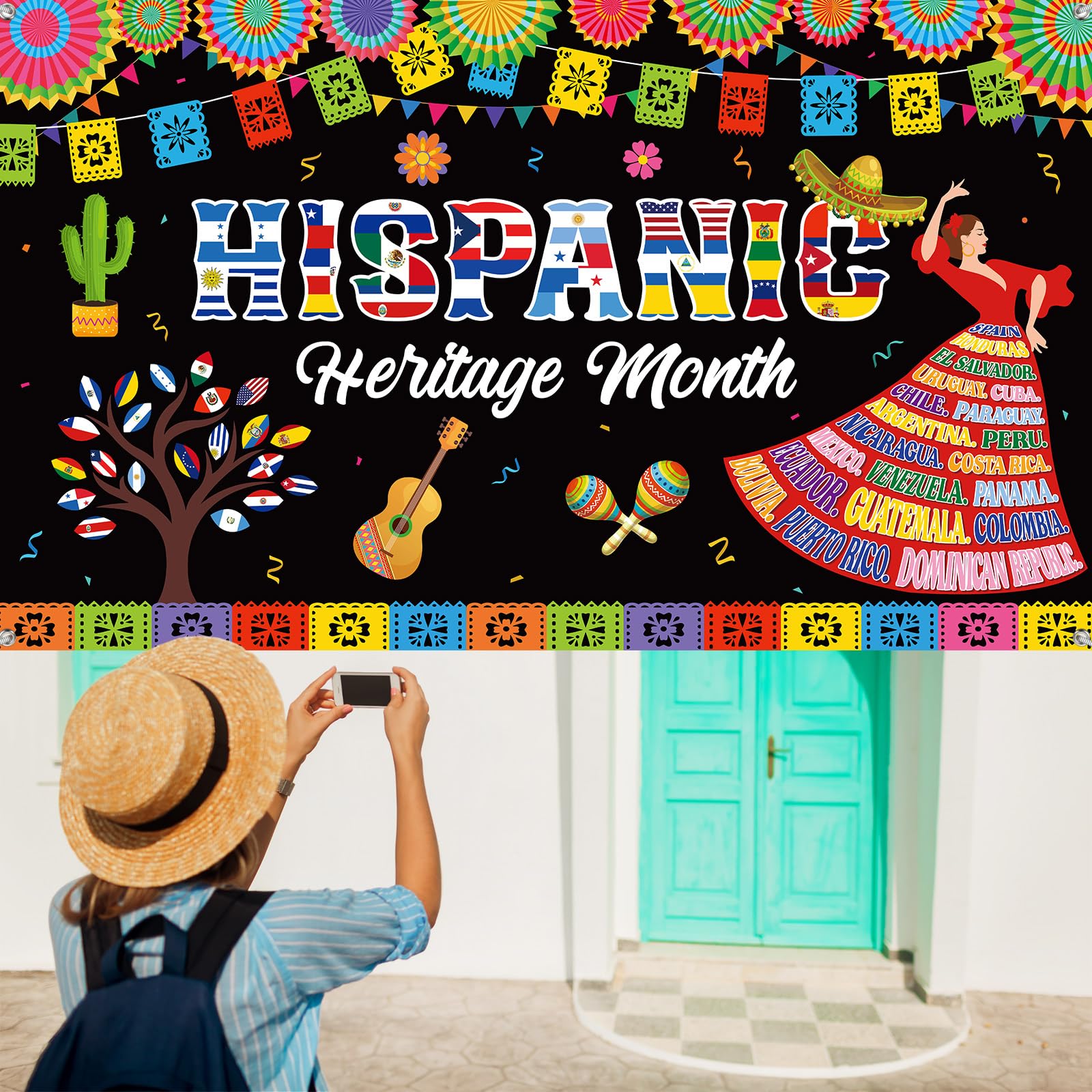 Hispanic Heritage Month Banner - Printable Classroom Decor
