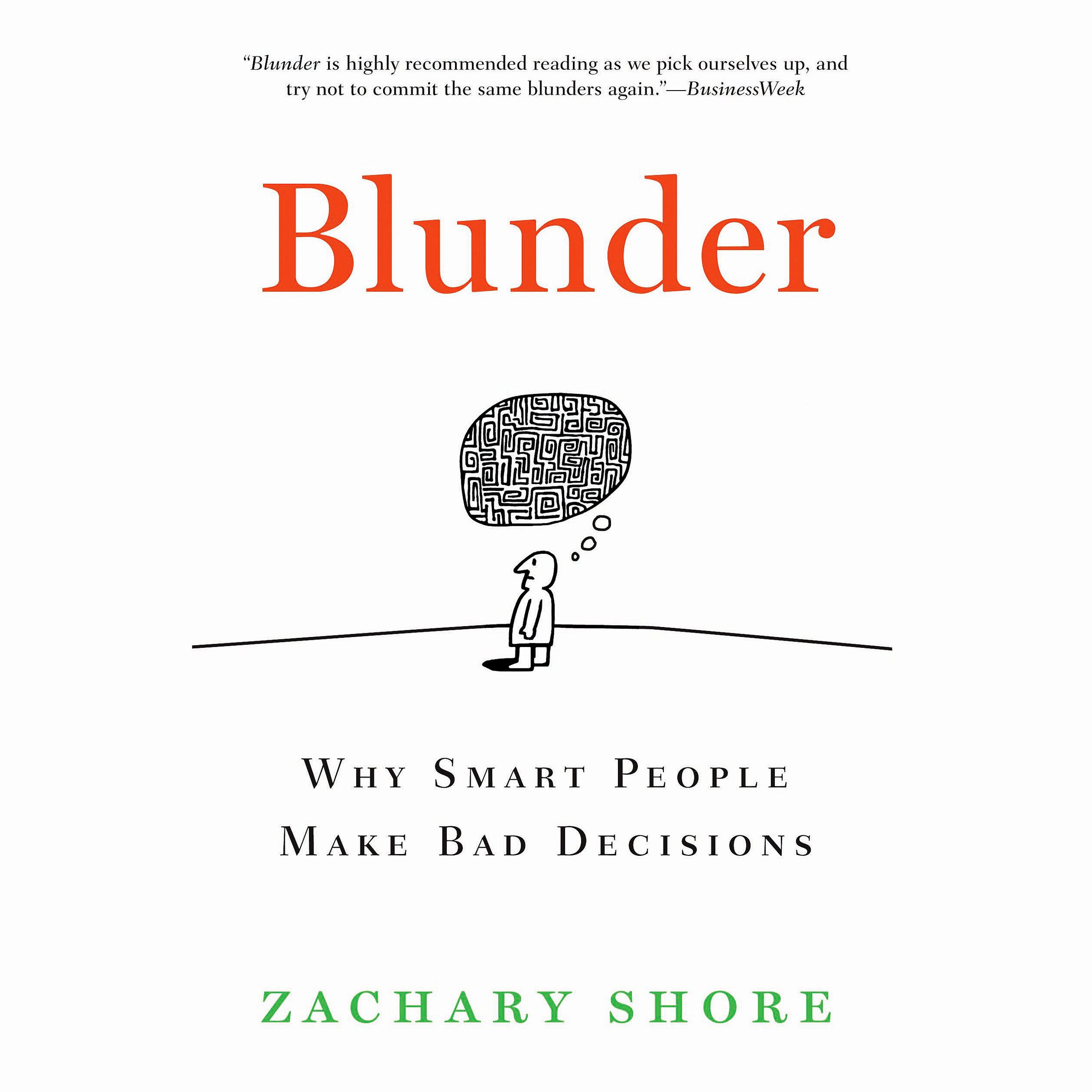 Cover art for Blunder