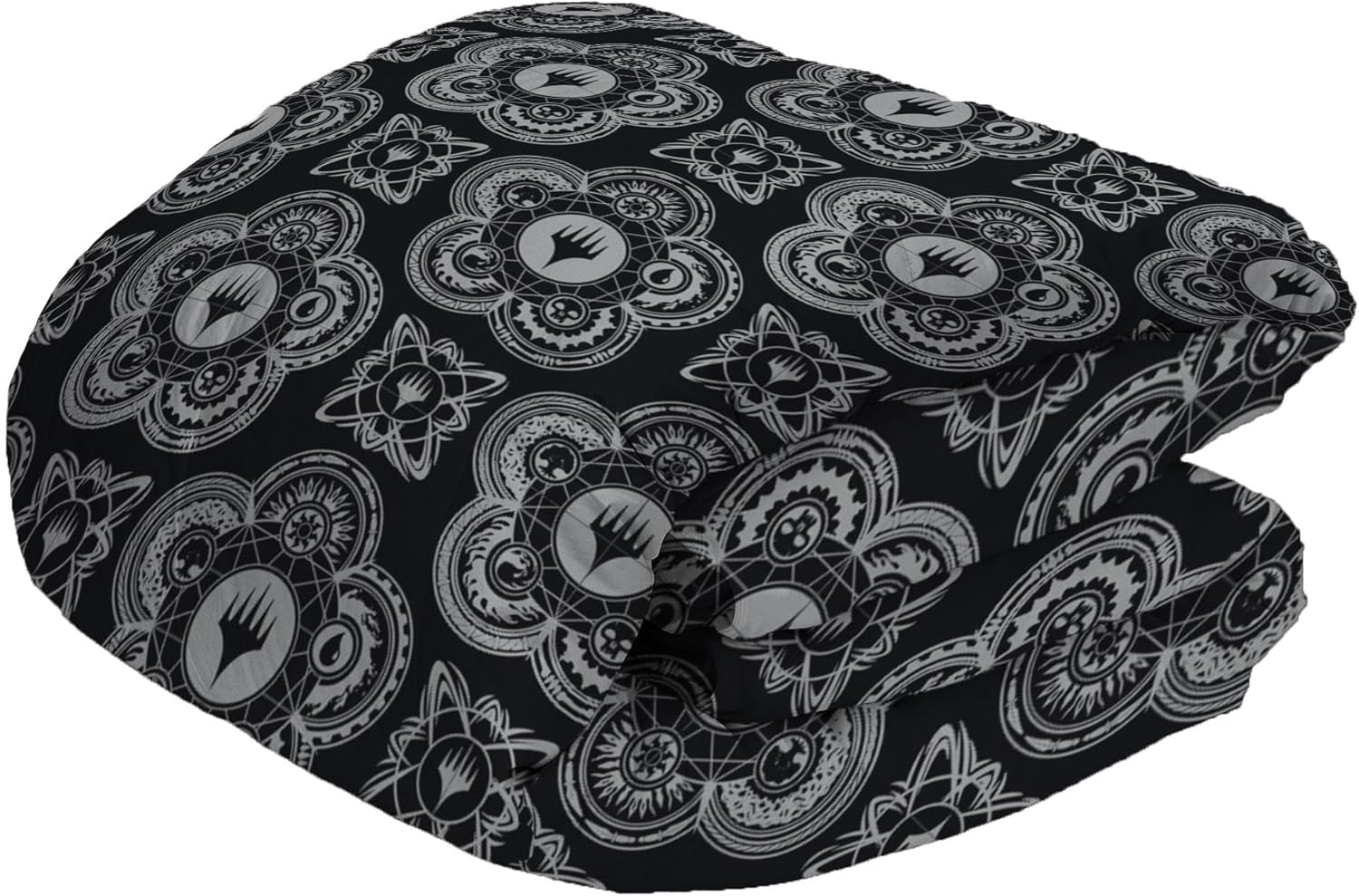 Ashford Textiles Magic The Gathering Magic Spells Twin Bed in a Bag, 4 Piece Bedding Set with Comforter and Sheets, Soft and Cozy for All Seasons - Image 3