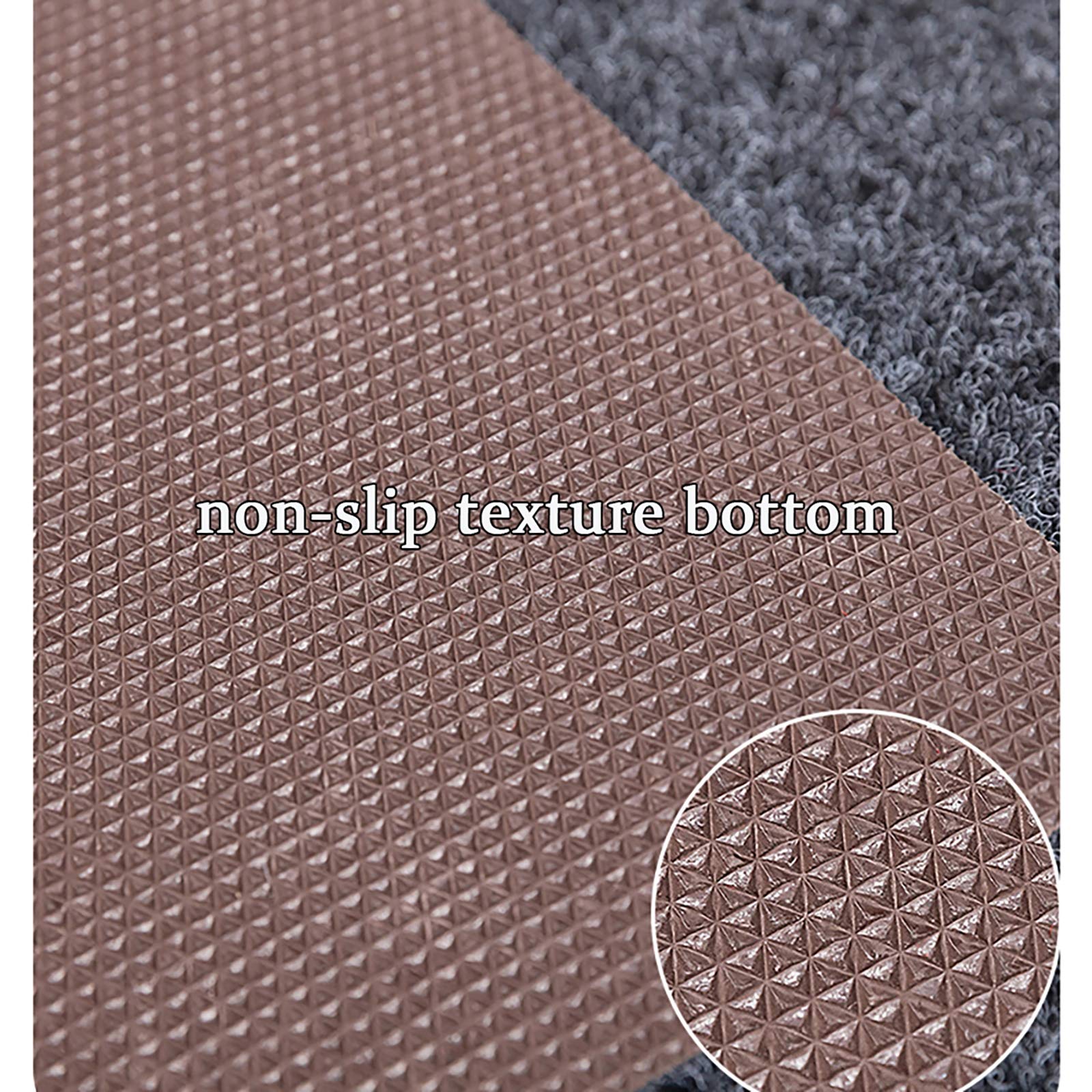 QWEASDF Zerbino Qualsiasi Taglio Porta Tappetino Interni Esterni Tappeto Ingresso Benvenuti Mats Polipropilene Materiale Superficie in Gomma Backing Scarpe Raschietto Alta Zona a Traffico,70cmx140cm
