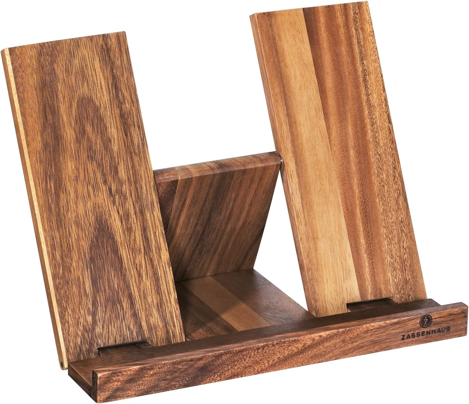 Zassenhaus Acacia Wood Cook Book Rest acacia