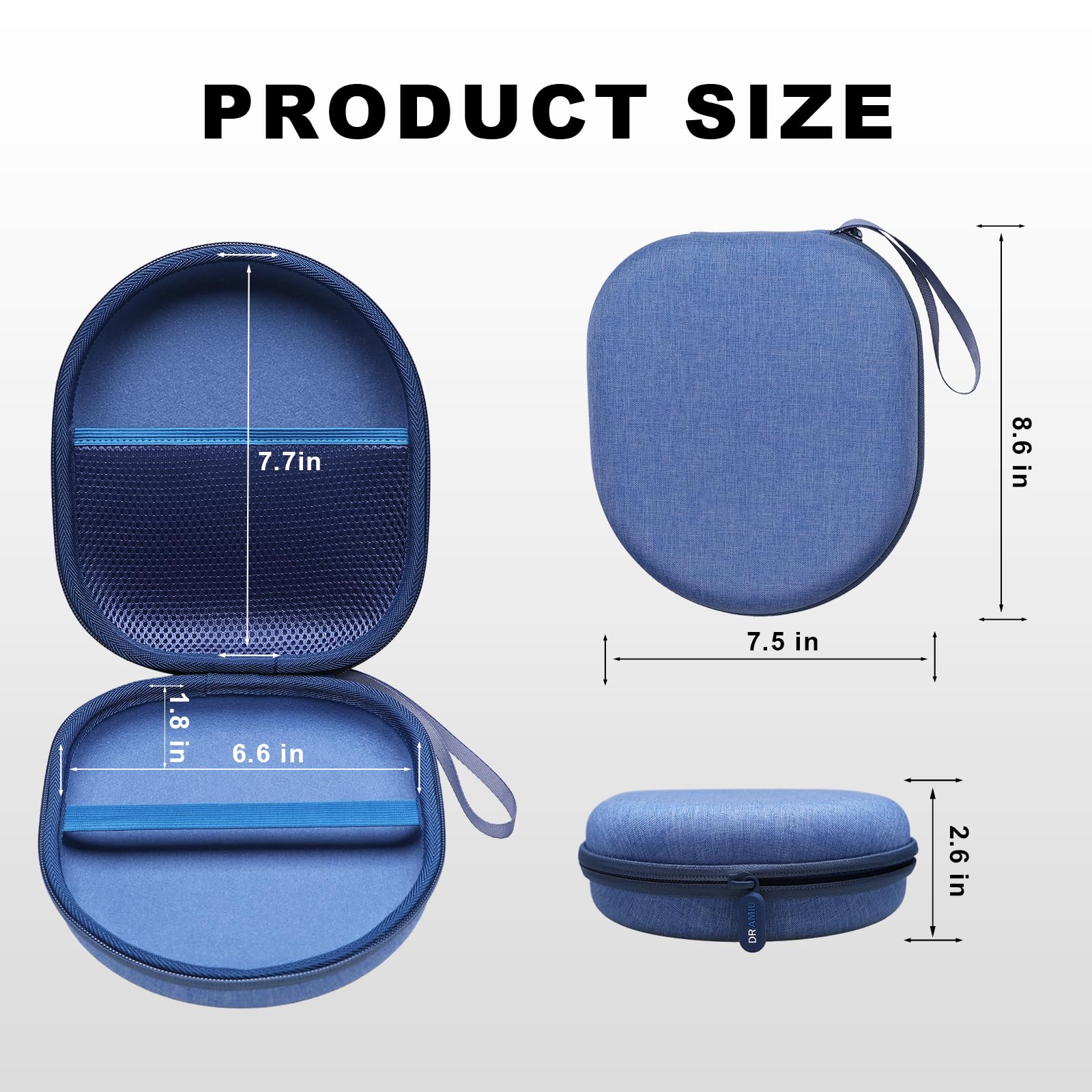 Funda para auriculares compatible con auriculares inalámbricos Sony, JBL, Soundcore, Anker, Bose, BERIBES, KVIDIO