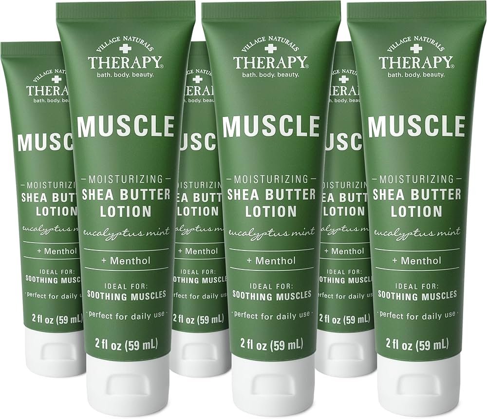 Amazon.com : Village Naturals Therapy Muscle Shea Butter