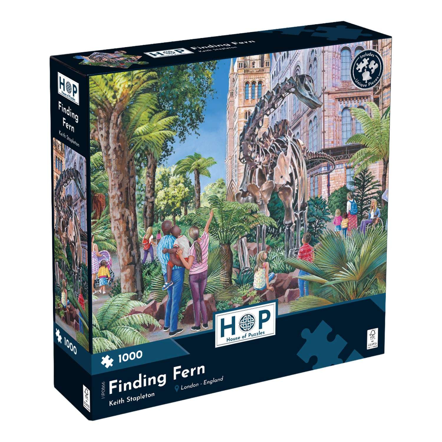 The House of Puzzles Finding Fern 1000 Piece Puzzle | Puzzles for Adults — image 1