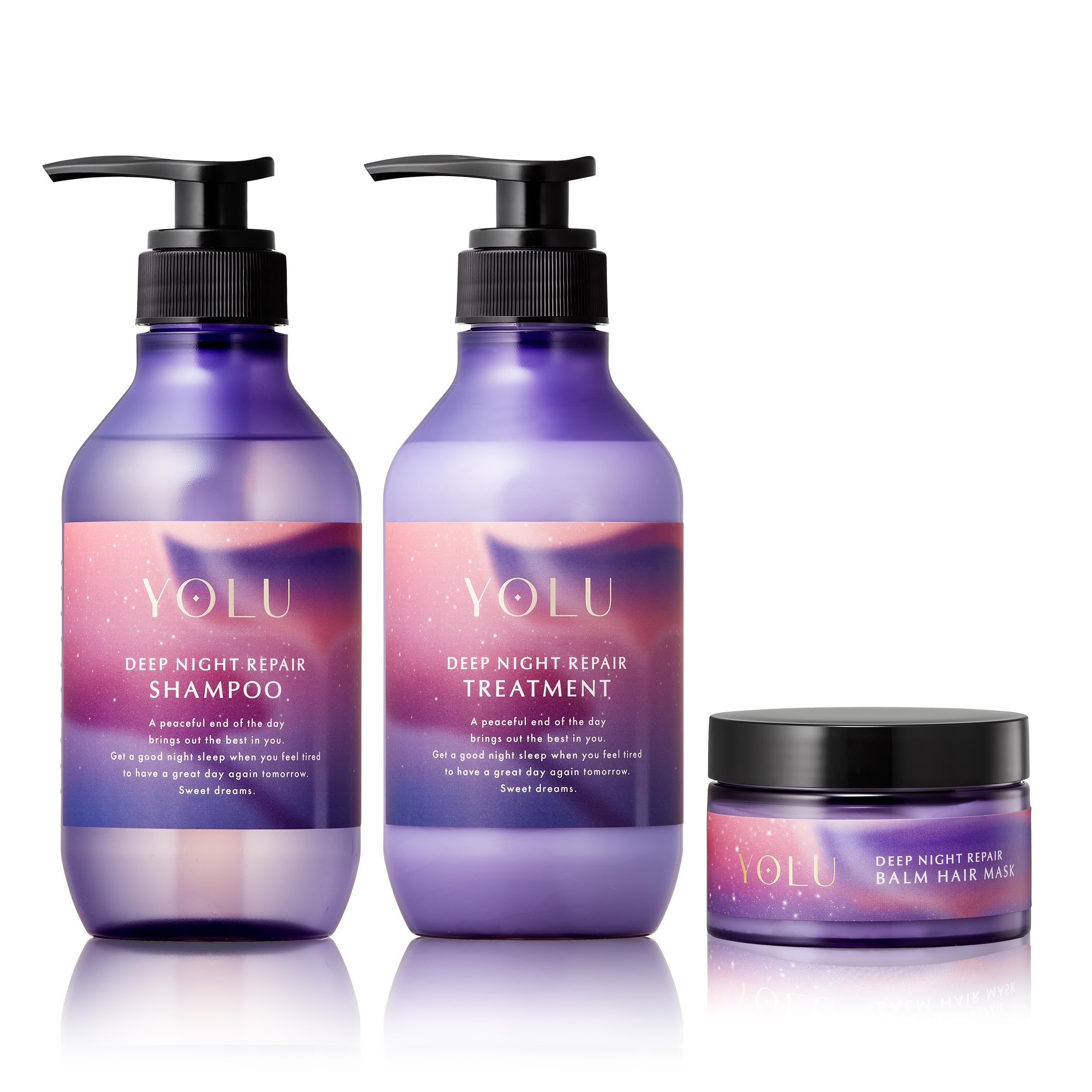 新品　YOLUヨル　ディープナイトリペア　シャンプー　トリートメント　ヘアマスク Amazon | YOLU ヨル | シャンプー トリートメント ヘアマスク 3