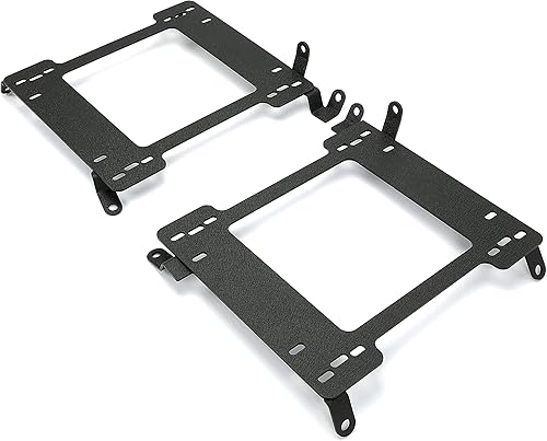 Miniatura 5 de KUAFU Soportes de base de asiento compatibles con Subaru Impreza WRX STI 1993-2007 Reemplazo para SB019DR SB019PA Racing Adaptador de montaje de