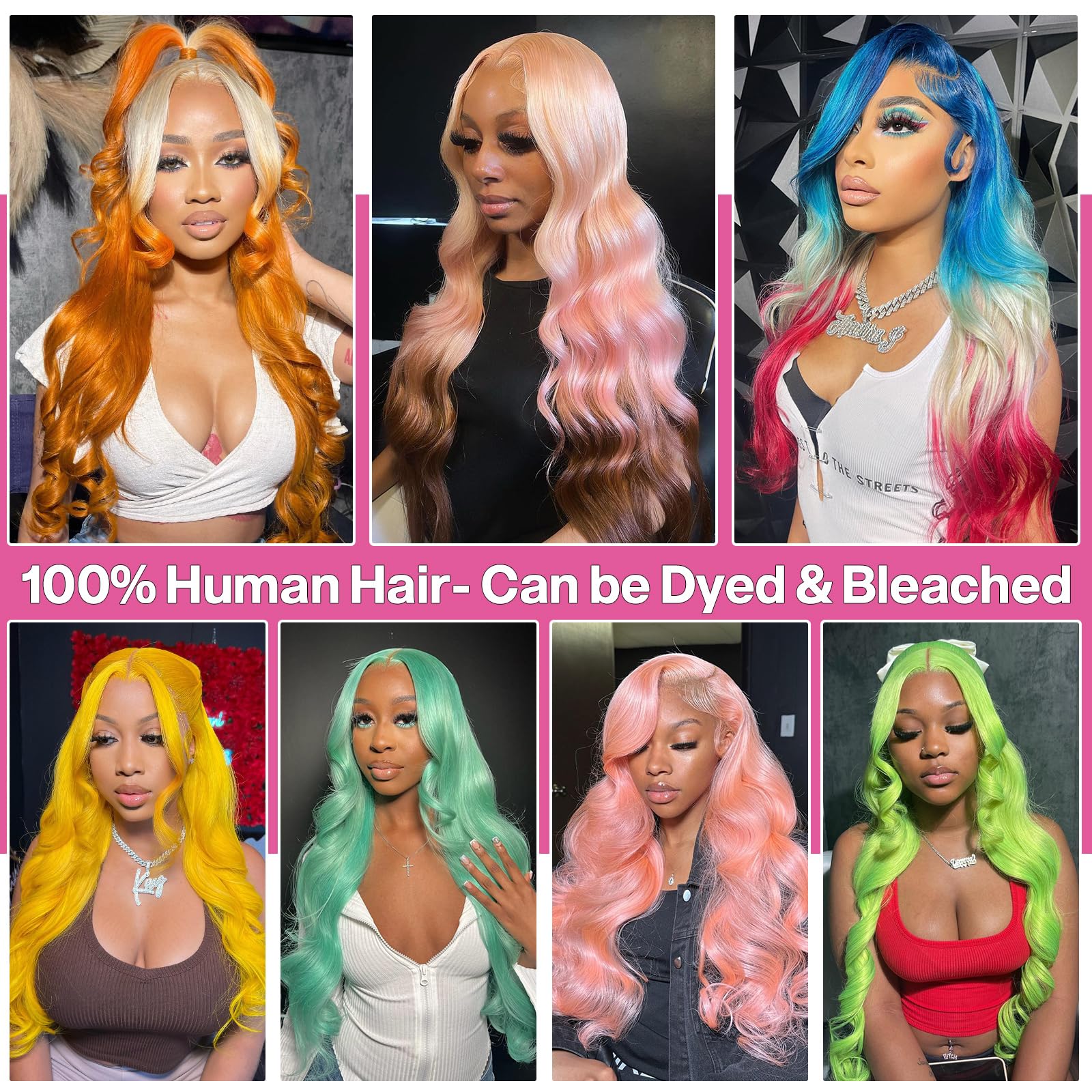 Amazon.com : Pangm 613 13x6 Lace Front Wig Human Hair 200 