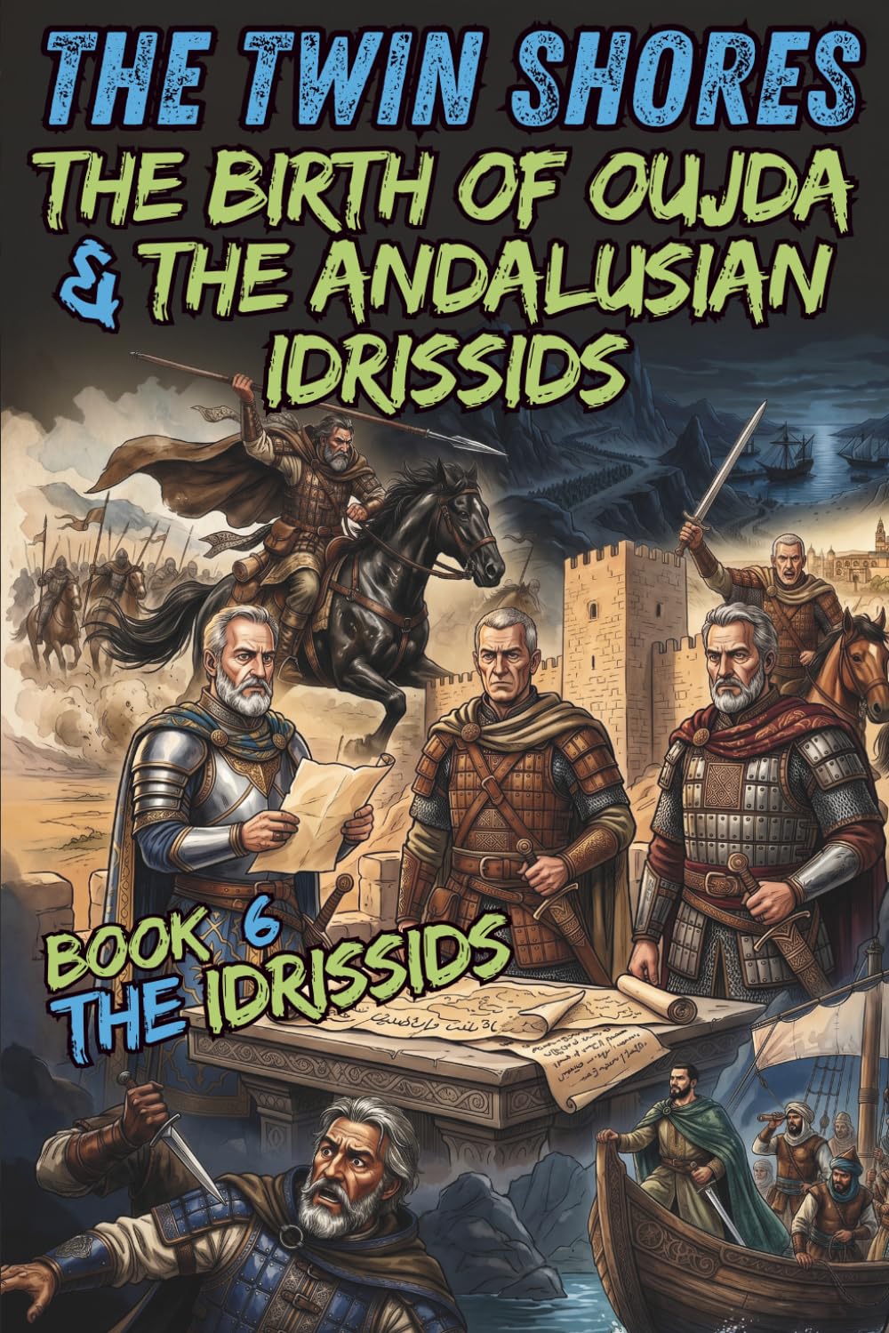 The Twin Shores | The Birth of Oujda & The Andalusian Idrissids: The Idrissids - Book 6 | Moroccan History Collection for Young Readers