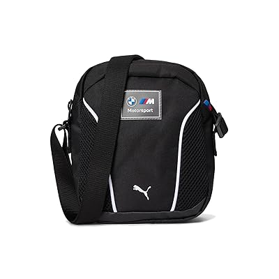 PUMA Bmw M Motorsport Crossbody Bag Cross Body Handbags Puma Black, Polyester