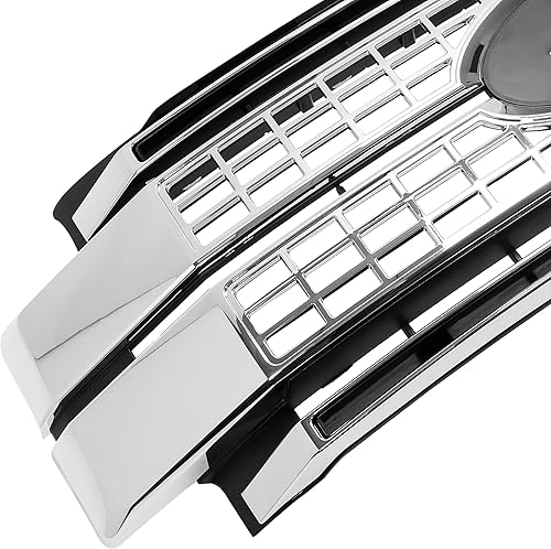 Miniatura 9 de HECASA Parrilla cromada para parachoques compatible con Ford Super Duty F250 F350 F450 2017 2018 2019