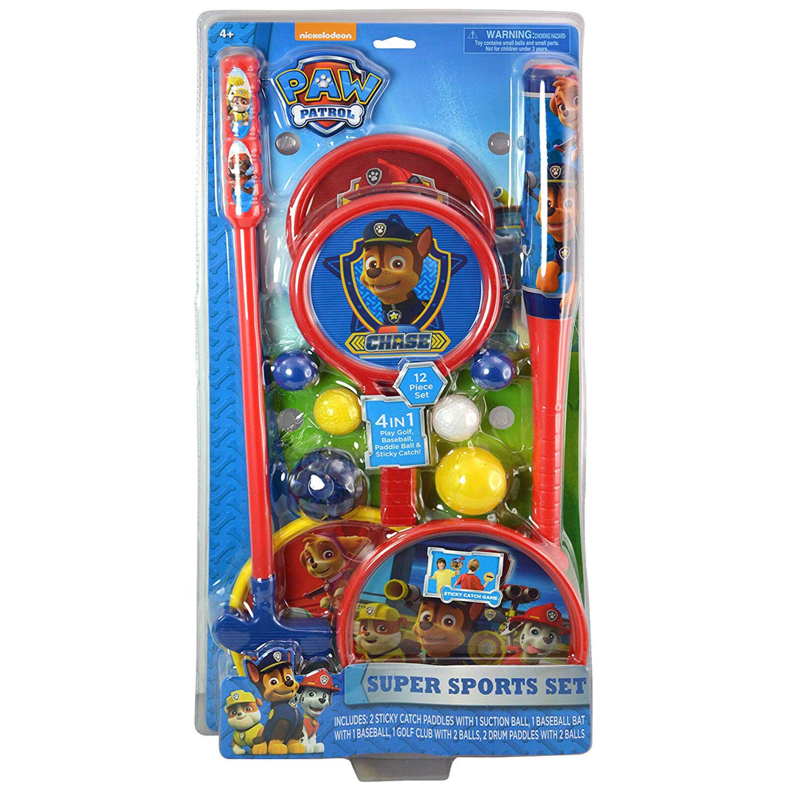 Paw Patrol 31435paw Super Sports Set Multicolor Desertcart