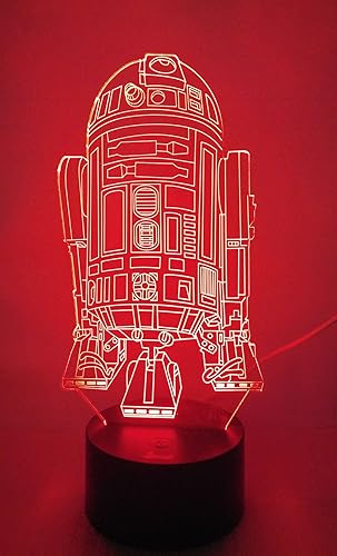 Miniatura 5 de Lámpara LED de 7 colores con increíble ilusión óptica 3D resplandeciente, luces de escultura artística, produce efectos de iluminación únicos y