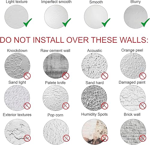 Miniatura 7 de Calcomanías de cascada para pared, ventana, 24 x 32 pulgadas, calcomanías de pared de bosque, adhesivo de paisaje, calcomanías de pared para