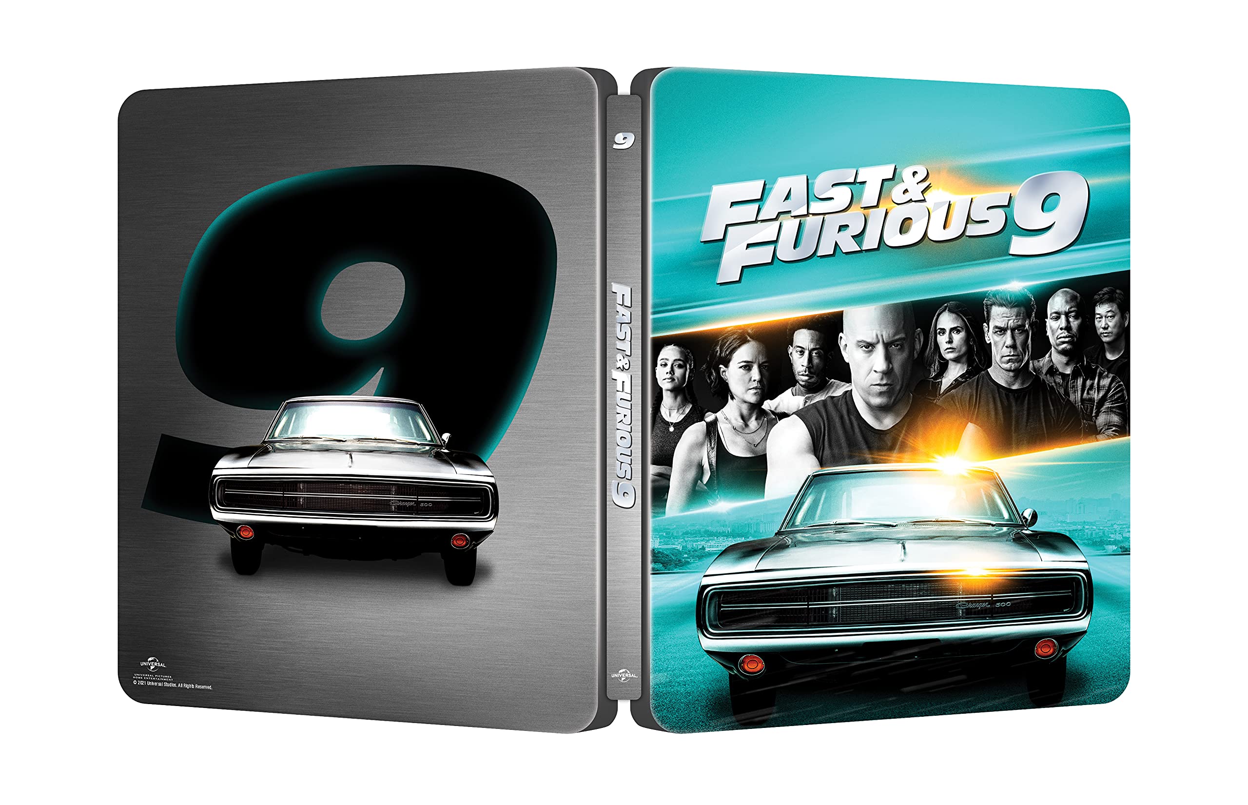 Fast and Furious 9 Steelbook (4K Ultra-HD+Br) [Blu-ray]