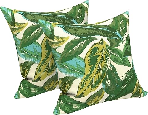 Miniatura 152 de LVTXIII - Juego de fundas para cojines de sofá, patio o sillón de exteriores, cuadradas y decorativas, 2 unidades de 16" x 16", sin relleno