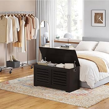 超人気＆希少！TRUCK FURNITURE BENCH AND SHELVES Contemporary, Mid Century & Modern Bed Bench with Storage