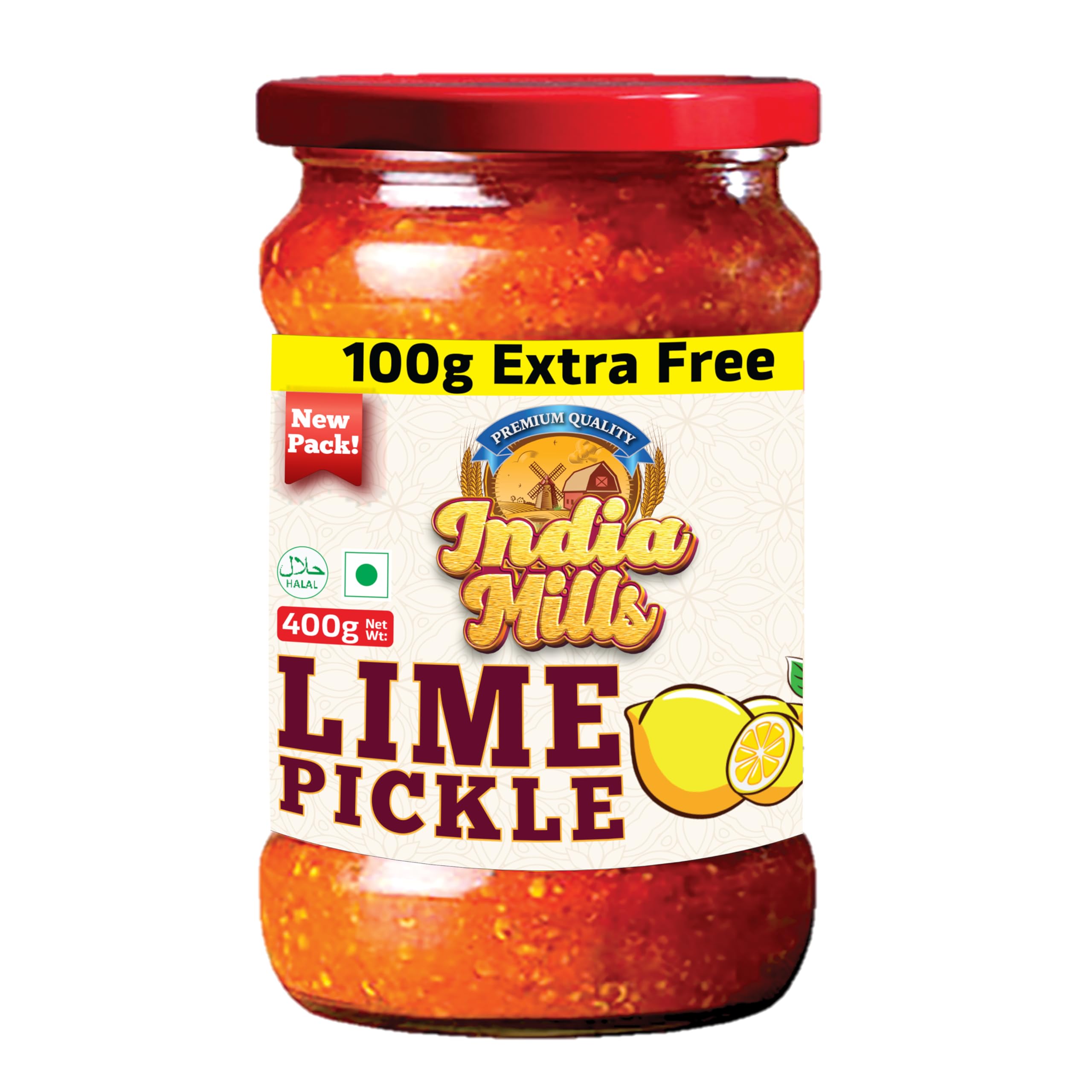 Lime Pickle, 400 Gm