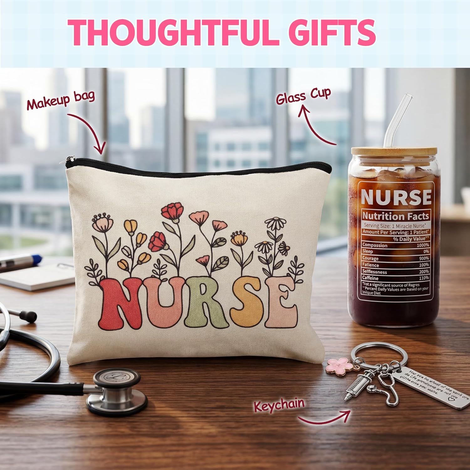 Nurse Gifts Nurse Appreciation Gift Set for Women, Nurse Graduation Gift for Women, Birthday Gift for Nurses Week, Nurse Practitioner Gifts