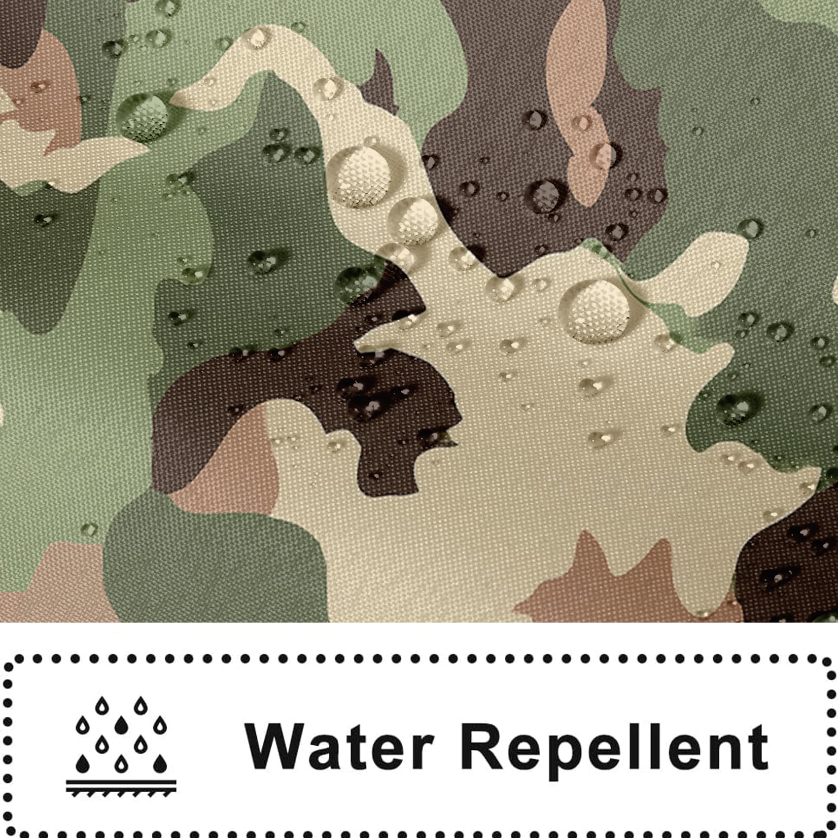 Générique Rideau de Douche Camouflage Militaire 200x240cm | Rideau Douche Armée Moderne Tissu Polyester Hydrofuge Rideau Baignoire pour Salle de Bain avec Crochets