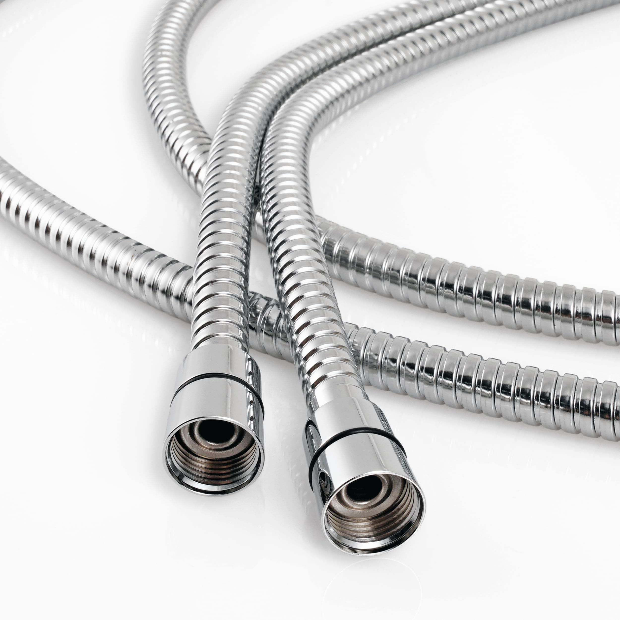 バス・洗面所用品 30 pieces of Shower Heads & Hoses GwernKB Shower Hose,79 Inches Long Stainless Steel Handheld Shower