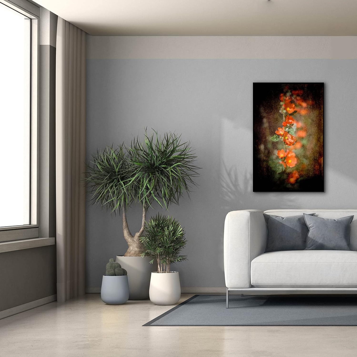 Epic Graffiti 'Desert Flower 5' by Lightbox Journal, Canvas Wall Art, 26"x40"