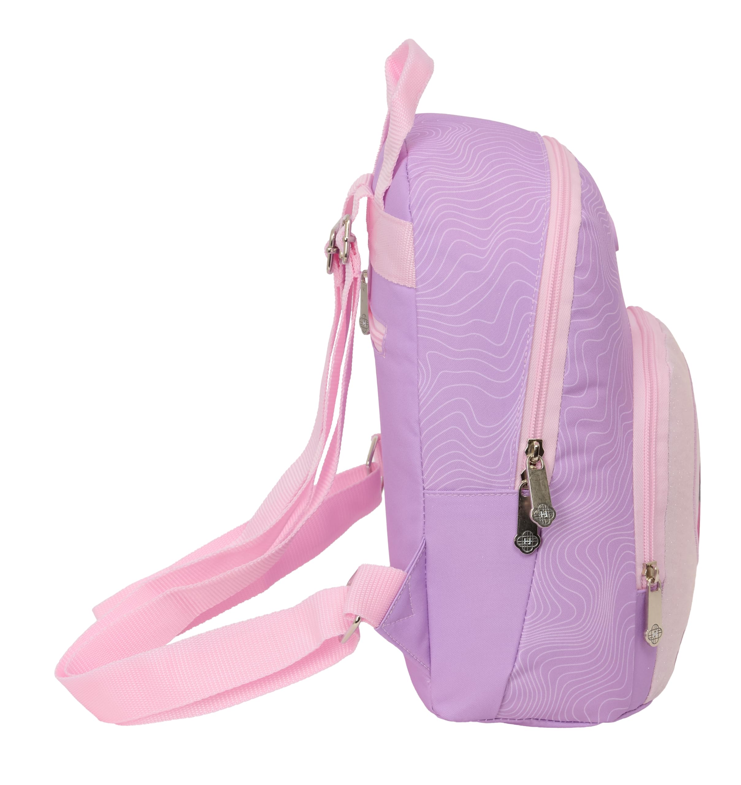 K-POP Demon Hunters - ICONIC - Mini Mochila para Uso Diario, Ideal para Niños de Diferentes Edades, Cómoda y Versátil, Resistencia, 25x13x30 cm