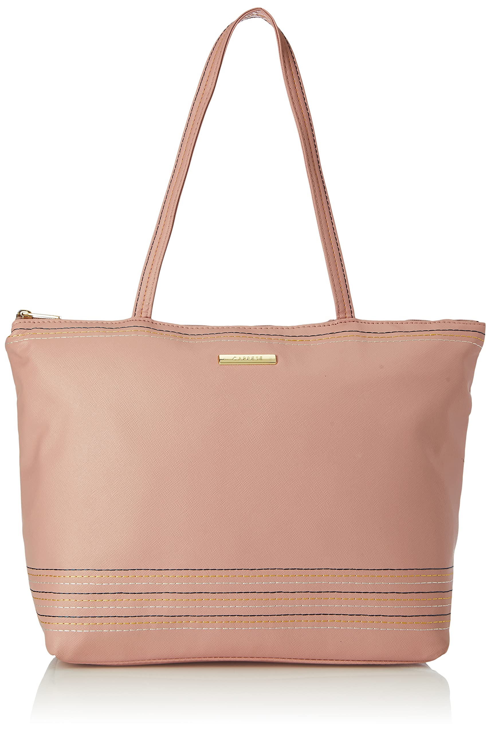 Caprese Womens Evie T Large Coral Casual Tote Bag (B0BN1S3KN7) Amazon Price History, Amazon Price Tracker