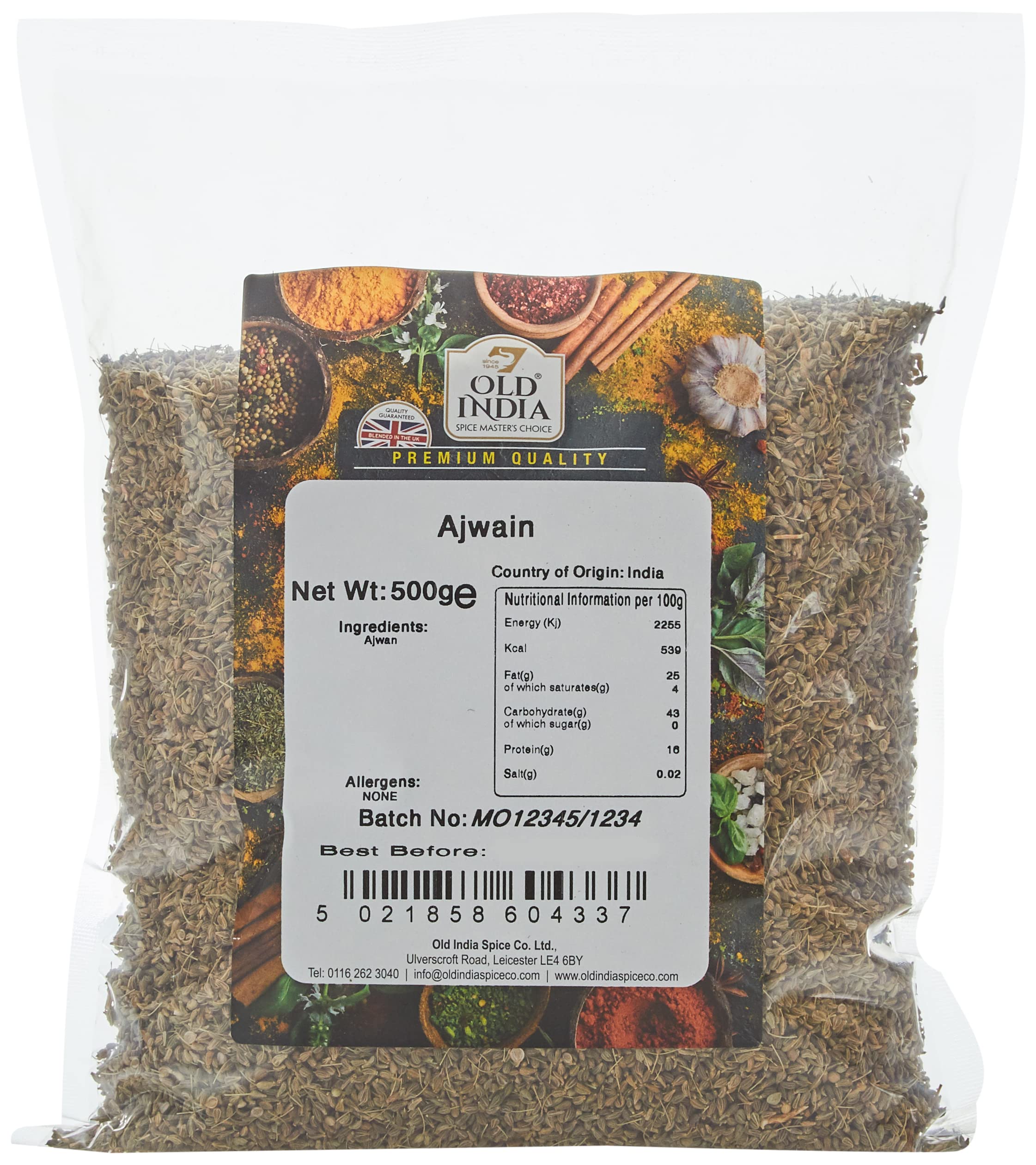 Old India Ajwain 500g