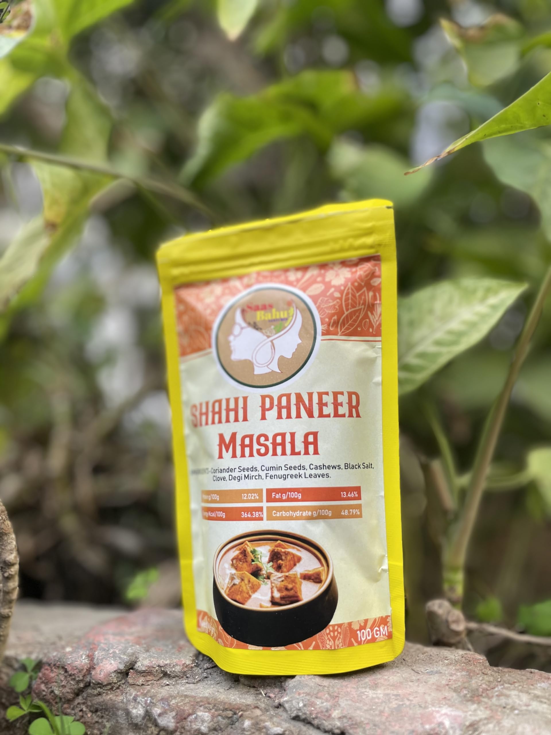 Saas Bahu VENTURES Natural Fresh&Special Spice Blend A Rich And Creamy Indian Dish Shahi Paneer Masala,100G (B0CX8XXLRR) Amazon Price History, Amazon Price Tracker